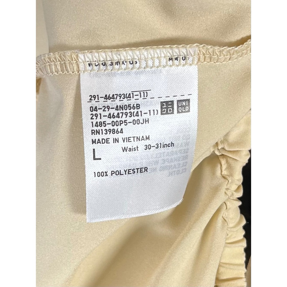 Uniqlo AIRism Half Slip Beige Nude Skirt Liner 291-464793 L Womens Undergarment - Picture 3 of 3